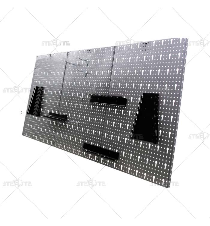 Tool Cabinet with Pegboard ,Workbench Tool Storage , Steel Workbench Cabinet ,Garage Tool Organizer,  Heavy-Duty Tool Chest